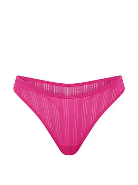 Ultra-Fine Modal High-Leg Scoop Thong Panty