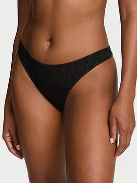 Ultra-Fine Modal High-Leg Scoop Thong Panty