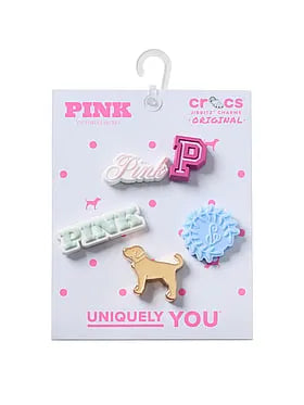 5-Pack PINK Jibbitzâ¢ Charms