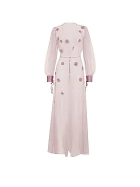 Atelier Victoria's Secret Ethereal Embellished Tulle Long Robe