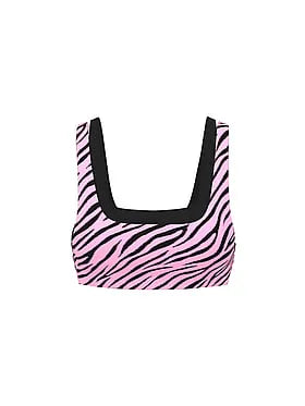 Relay Double Up Square-Neck Bra