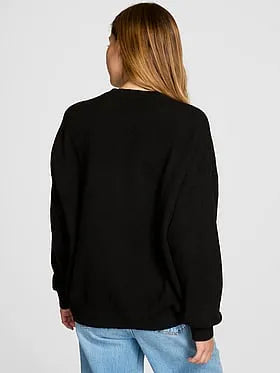 Collegiate Knit Crewneck Sweater