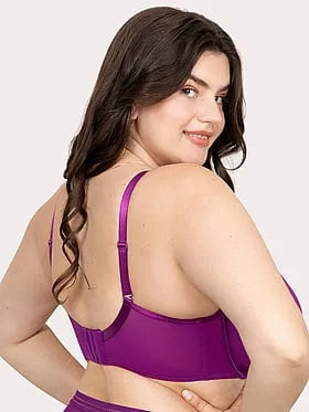 Sheer Mesh Push-Up Bra