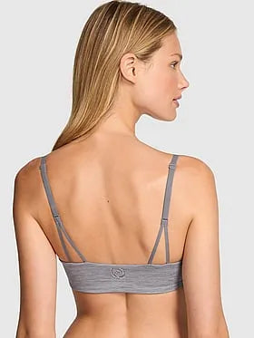 PINK Relayâ¢ Square-Neck Sports Bra