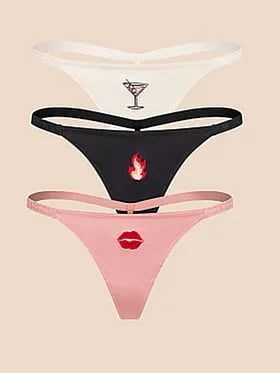 Alessia G-String Panty Pack