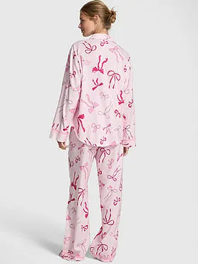 Flannel Long Pajama Set