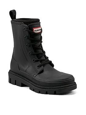 Diana Waterproof Lace-Up Rain Boots