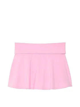 PINK x LoveShackFancy Cotton Foldover Flirty Skirt
