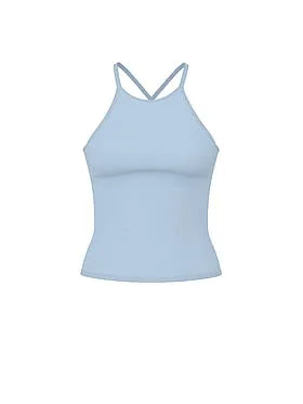 Soft Modal High-Neck Bra Tank