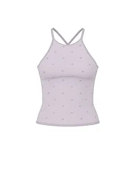 Soft Modal High-Neck Bra Tank