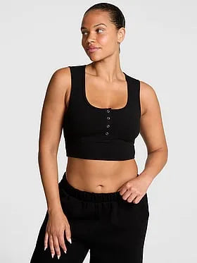 All-Day Cottonâ¢ Henley Scoop Bra