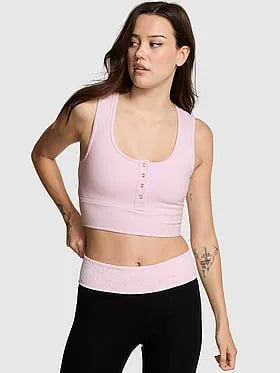 All-Day Cottonâ¢ Henley Scoop Bra