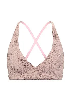 PINK Relayâ¢ Criss-Cross Plunge Sports Bra