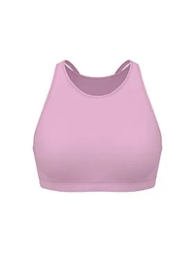 Relay Cut-Out High-Neck Sports Bra