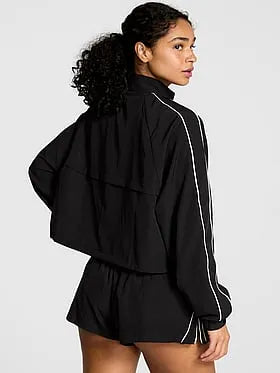 Tech Woven Cropped Jacket