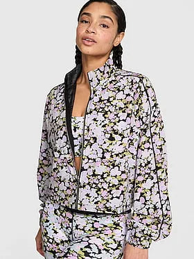 Tech Woven Cropped Jacket