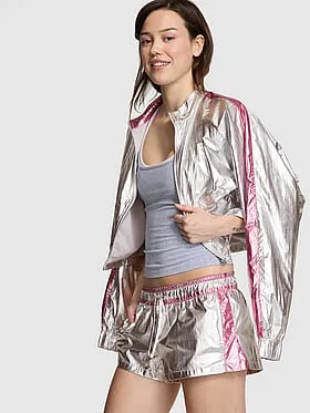 Metallic Running Shorts