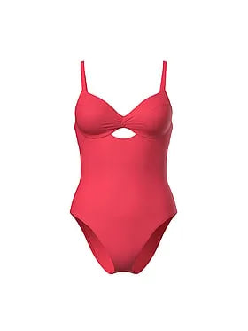 Twist Push-Up One-Piece Swimsuit