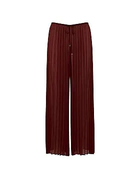 Beachwear Pleated Chiffon Pants