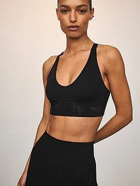 VSX Elevateâ¢ DiamantÃ© Flex Contours Plunge Sports Bra