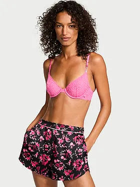 Signature Satin Sleep Shorts