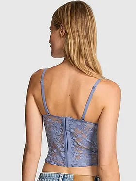 PINK Winkâ¢ Lightly Lined Balconette Corset Top