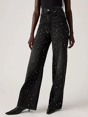 Levi'sÂ® Ribcage Wide Leg Jeans