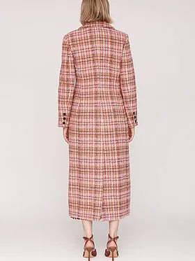 Cutaway Maxi Tailored Coat