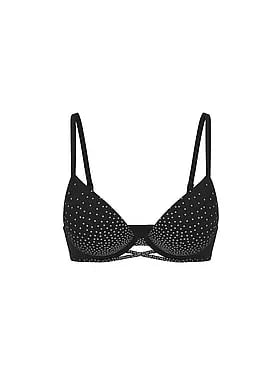 Sparkle Crystal Shine Cradle Push-Up Bra