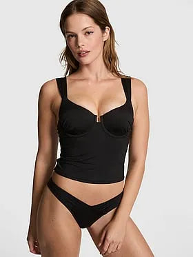 Ruched Tankini Top