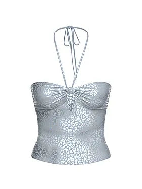 Halter Knot Tankini Top