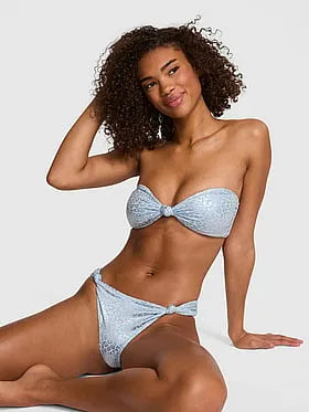 Side-Knot Thong Bikini Bottom