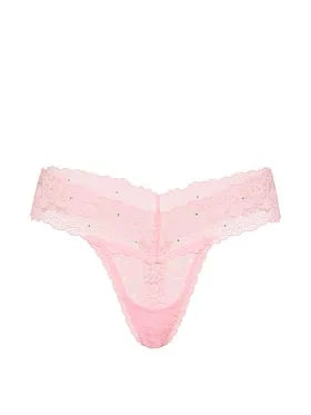 PINK Winkâ¢ Lace Thong Panty