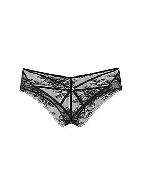 Lace Strappy Hardware Peekaboo Cheeky Panty