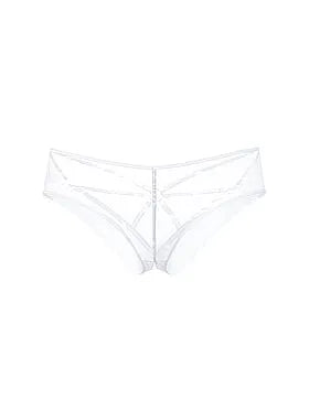 Lace Strappy Hardware Peekaboo Cheeky Panty