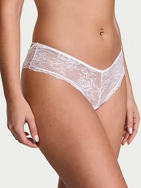 Lace Strappy Hardware Peekaboo Cheeky Panty