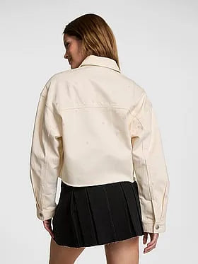 Denim by PINK Cut-Oï¬ Trucker Jacket