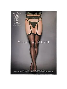 Very Sexy Lace-Trim Suspender Thigh Highs
