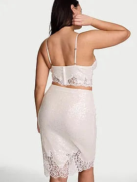 Atelier x Victoria's Secret Bridal Embellished Bralette & Skirt Set