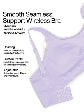 Smooth Seamless Built-Up Bra