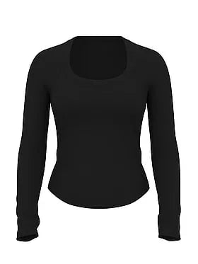 VS Iconic Rib Long-Sleeve Tee
