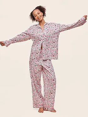Christmas Stars Full-Length PJ Set