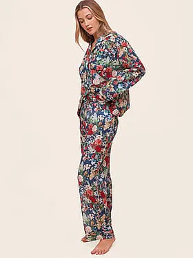 Holly Cotton Full-Length PJ Set