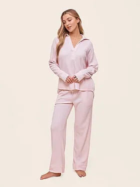 Super Soft Waffle Long-Sleeve Set