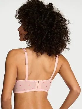 Hearts & Roses Embroidery Bra Top