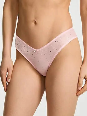 Crystal Shimmer Brazilian Panty