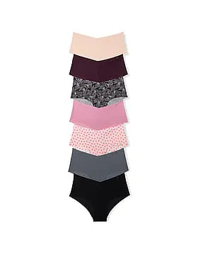 7-Pack No-Show Cheeky Panties