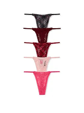 5-Pack Lacie String Thong Panties