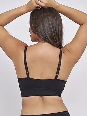 Embellished Mesh Triangle Bralette