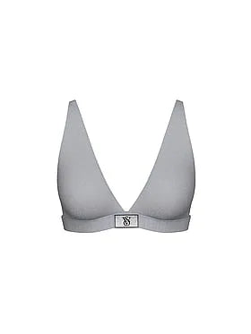 Shine Cotton Wireless Plunge Bralette